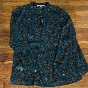 LOFT Sheer Blouse S